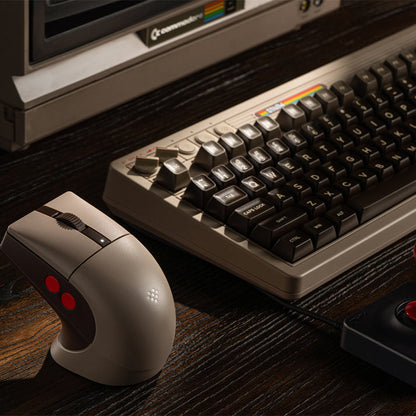 8BitDo Retro R8 Gaming Mouse - C64 Edition