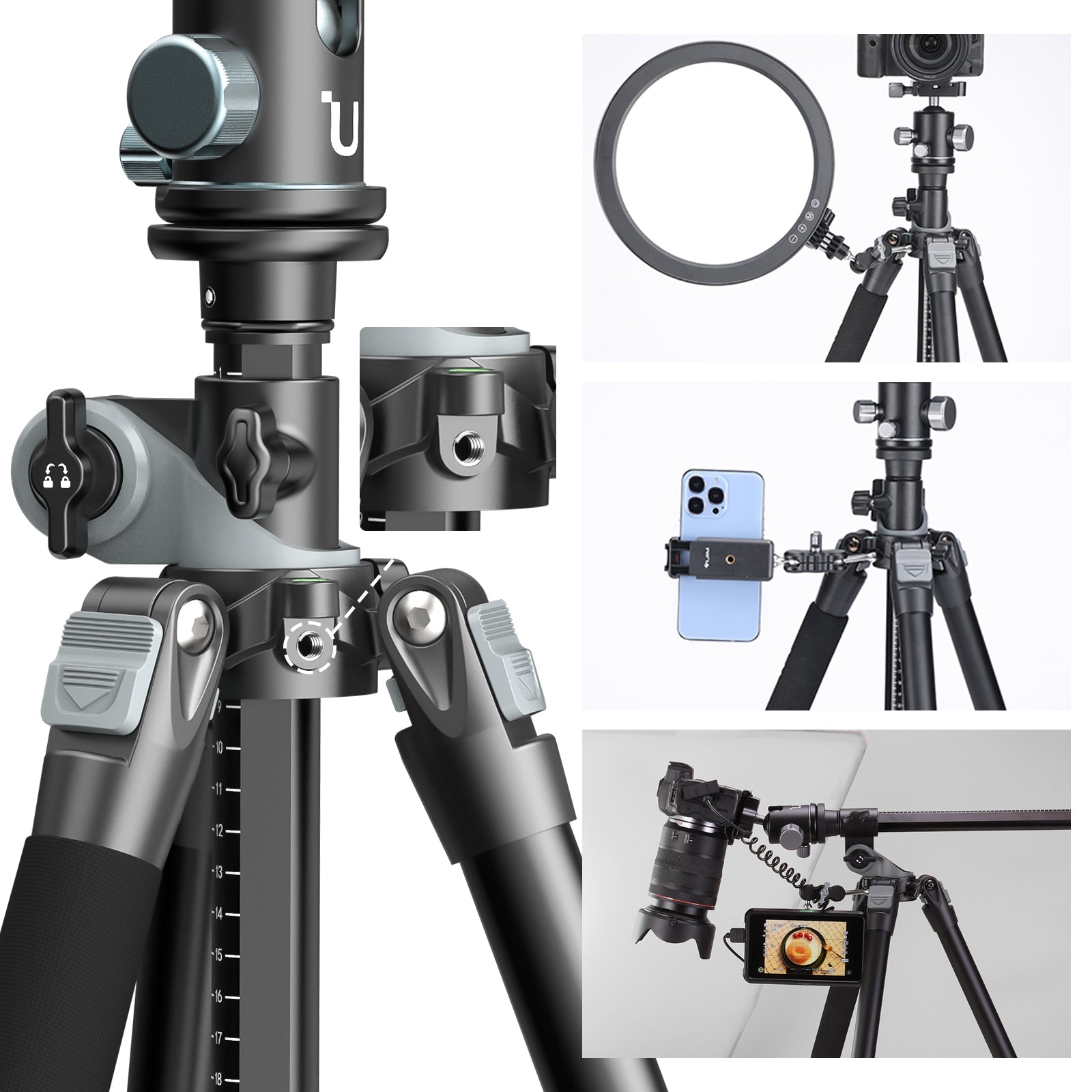 Ulanzi MT-59 Multifunction Camera Monopod Tripod