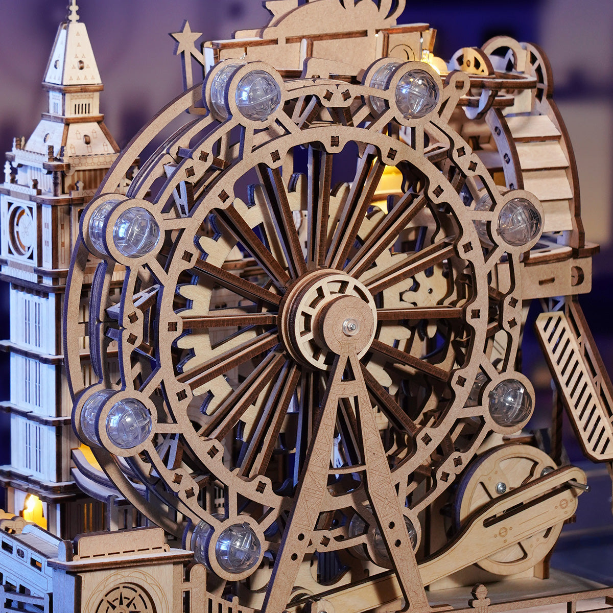 Robotime London Marble Run DIY Wooden 3D Puzzle