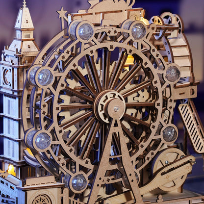 Robotime London Marble Run DIY Wooden 3D Puzzle