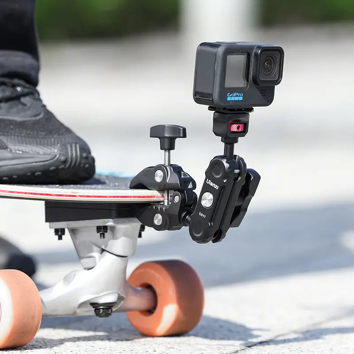 Ulanzi CO17 Super Clamp with Dual Ballhead Magic Arm For Action Cameras
