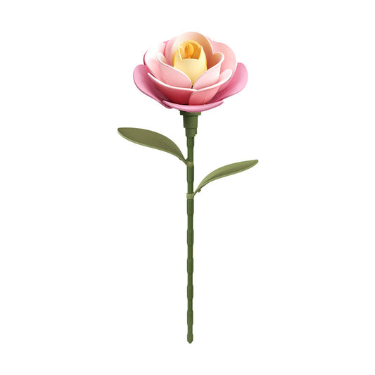 Robotime Pink Camellia Single Flower