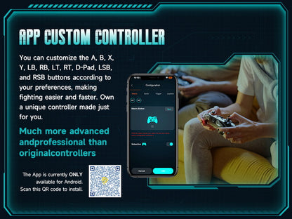 EasySMX X10 Hall Effect Gaming Controller For PC / Steam / Nintendo Switch