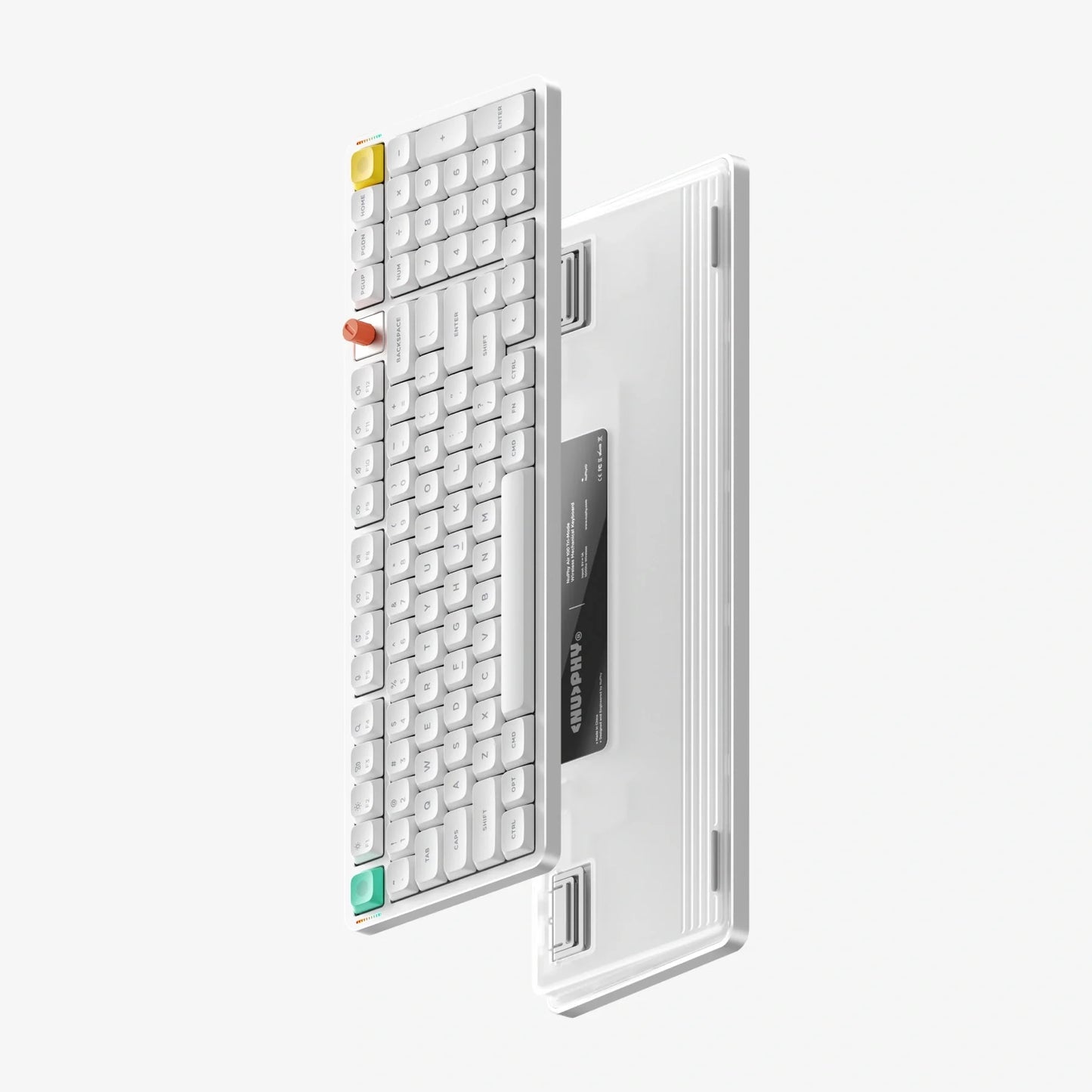 Nuphy Air100 V3 Low Profile Mechanical Keyboard Nova White