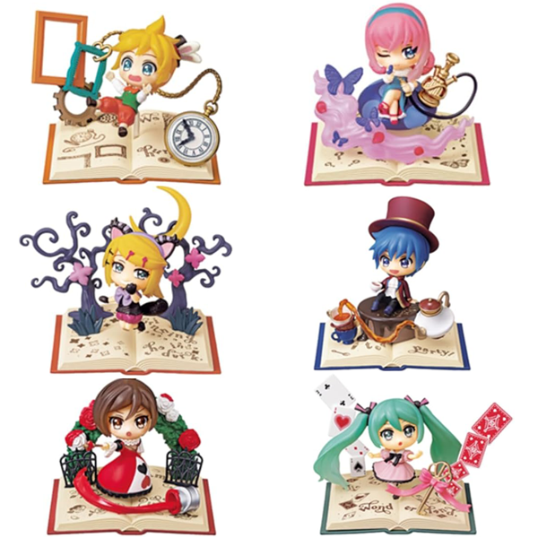 Anime Hatsune Miku Series Secret Wonderland Collection - Complete Set Of 6
