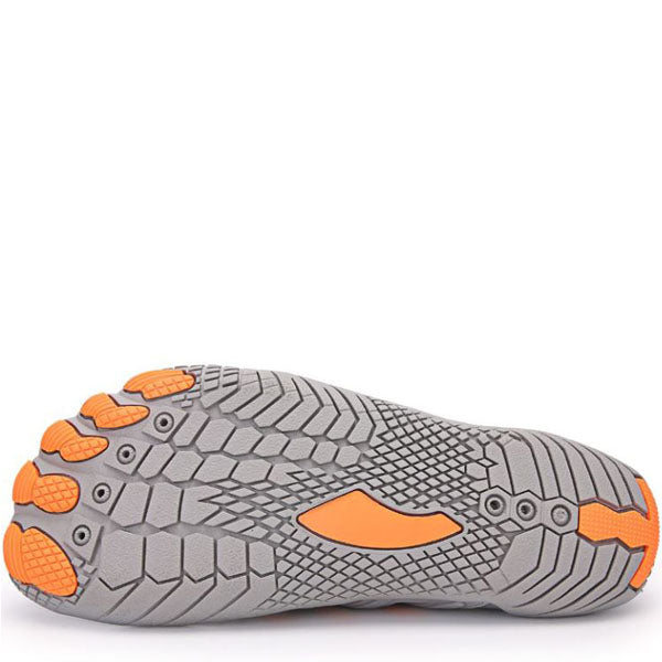 UK 5 Unisex Aqua Soles Water Shoes Beach Shoes Grey