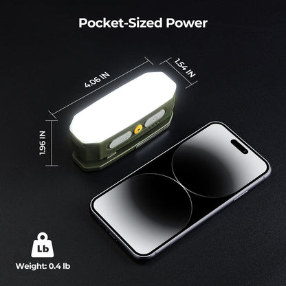 BougeRV Motion-Activated Camping LED Lantern Light with Magnetic Base