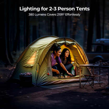 BougeRV Motion-Activated Camping LED Lantern Light with Magnetic Base