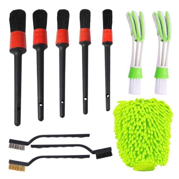 11 in 1 Car Cleaning Brush Set