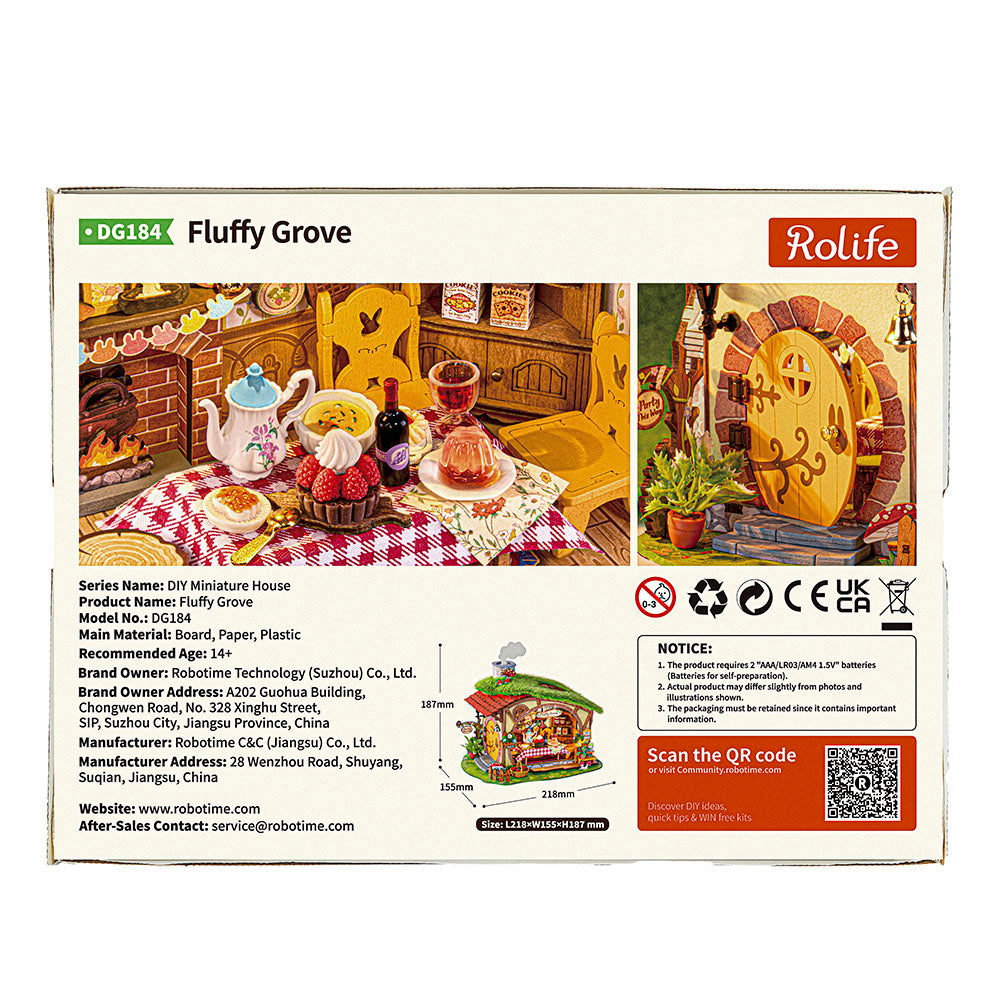 Robotime Fluffy Grove DIY Miniature House