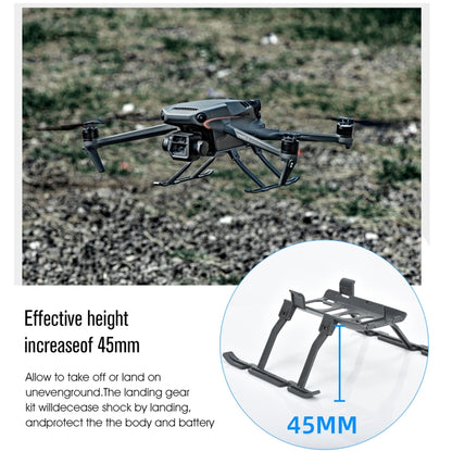 Foldable Quick Release Landing Gear Height Extender Holder for DJI Mavic 3 Drone