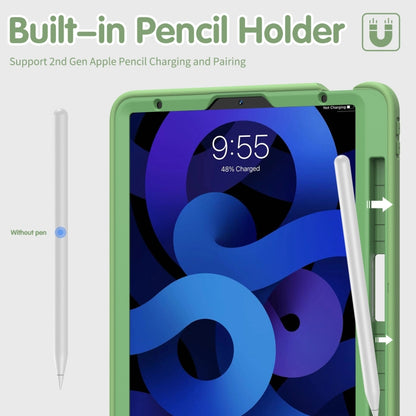 Rugged Shockproof Cover With Stand iPad Air 10.9 inch 2020 Green
