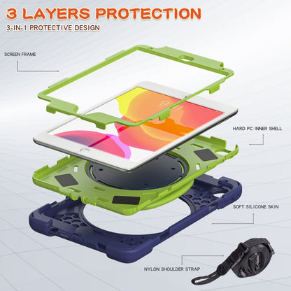 Shockproof Cover With Stand & Hand & Shoulder Strap iPad Mini 5 & Mini 4 Navy