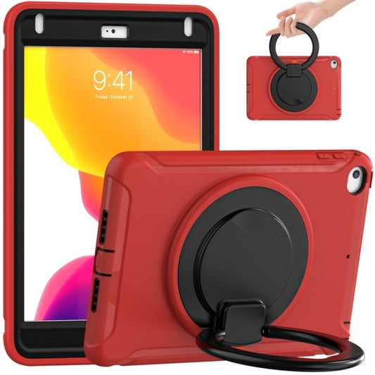 Shockproof Cover With Stand & Hand & Shoulder Strap iPad Mini 5 & Mini 4 Red