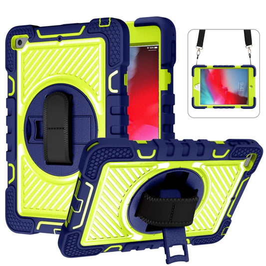 Shockproof Cover With Rotating Stand & Shoulder Strap iPad Mini 4 & Mini 5 Navy