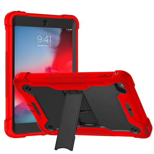 Rugged Shockproof Cover With Stand For iPad Mini 4 & Mini 5 Red
