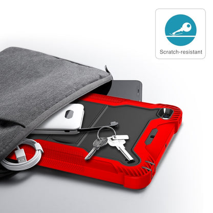 Rugged Shockproof Cover With Stand For iPad Mini 4 & Mini 5 Red