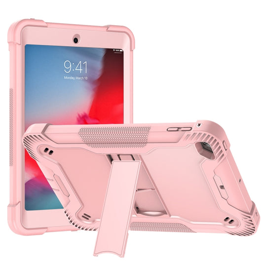 Rugged Shockproof Cover With Stand For iPad Mini 4 & Mini 5 Pink