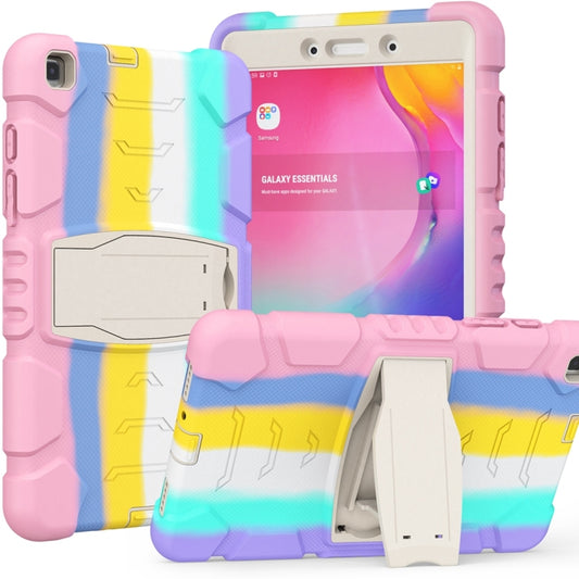 Shockproof Cover With Stand & Hand & Shoulder Strap Galaxy Tab A8 2019 T290 Candy