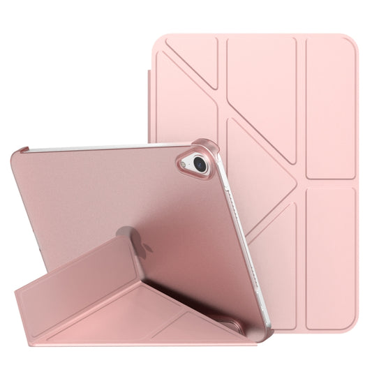 Origami Flip Cover & Stand With Pen Slot For Apple iPad Mini 6 2021 Pink