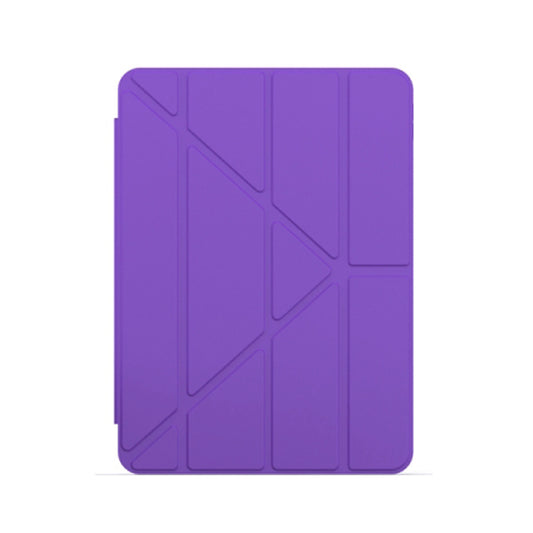 Apple iPad 10th Gen 2022 10.9 inch Origami Flip Cover & Stand With Pen Holder Purple