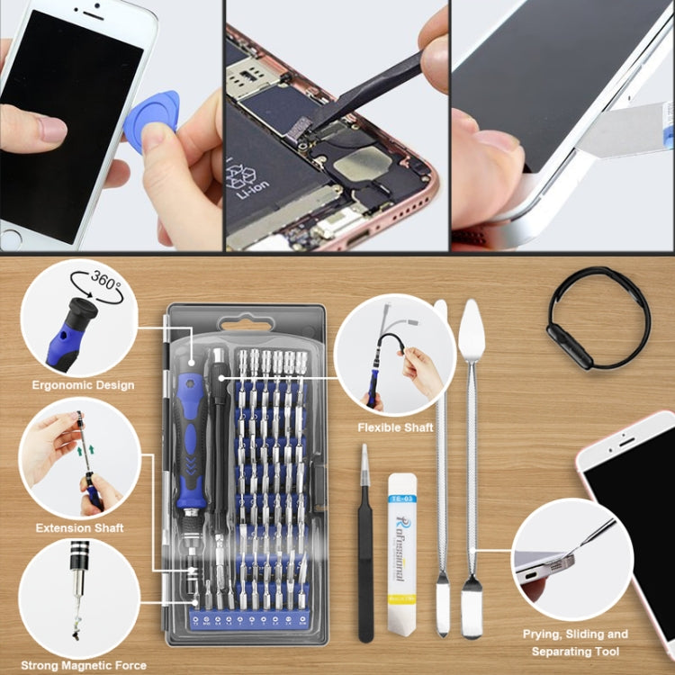 80 in 1 Precision Screwdriver Set Magnetic Screwdriver Repair Tool Kit