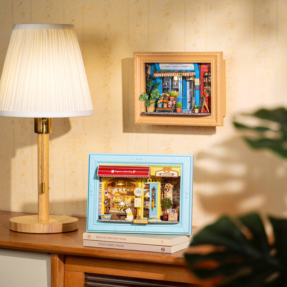 Robotime Fluffy Cat Bakery 3D Wooden Puzzle