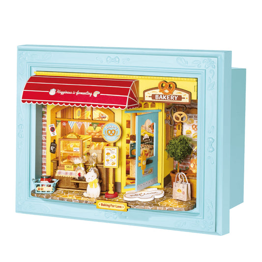 Robotime Fluffy Cat Bakery 3D Wooden Puzzle