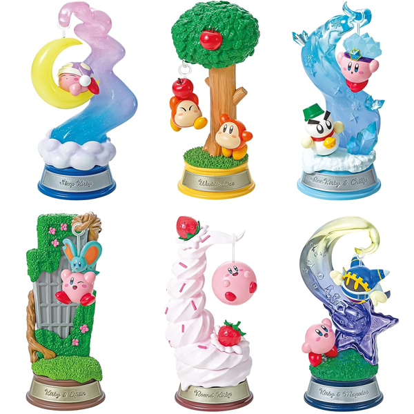 Swing Kirby in Dreamland Figurine Collectables - Complete Set Of 6