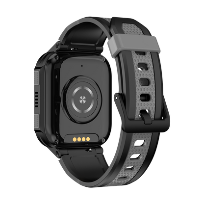 LAGENIO K10 Kids Phone Smart Watch & GPS Tracker With Parental Control App - Black
