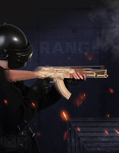 Robotime AK-47 Assault Rifle Toy Gun 3D Wooden Puzzle