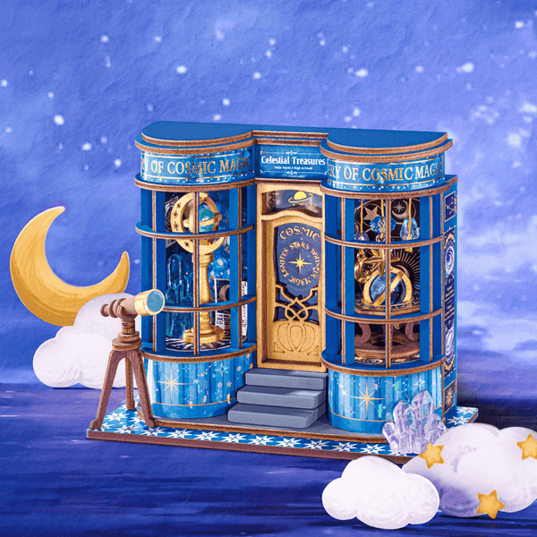 Robotime Magic Astronomy Shop DIY Miniature House