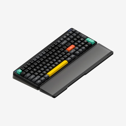 Nuphy Twotone Wrist Rest for Halo96 V2 Keyboard Matte Black