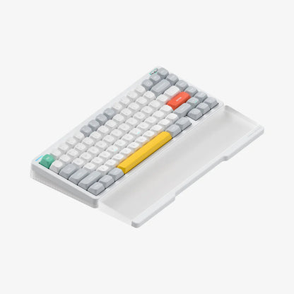 Nuphy Twotone Wrist Rest for Halo 75 V2 Keyboard Ionic White