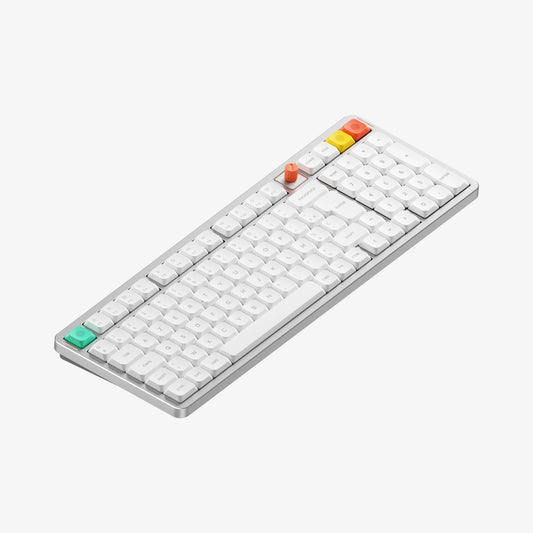 Nuphy Air100 V3 Low Profile Mechanical Keyboard Nova White