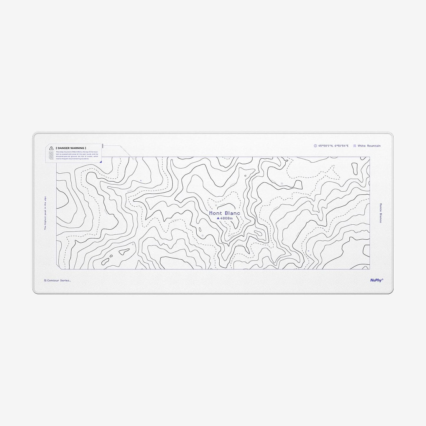 NuPhy Mont Blanc Desk Mat & Mousepad