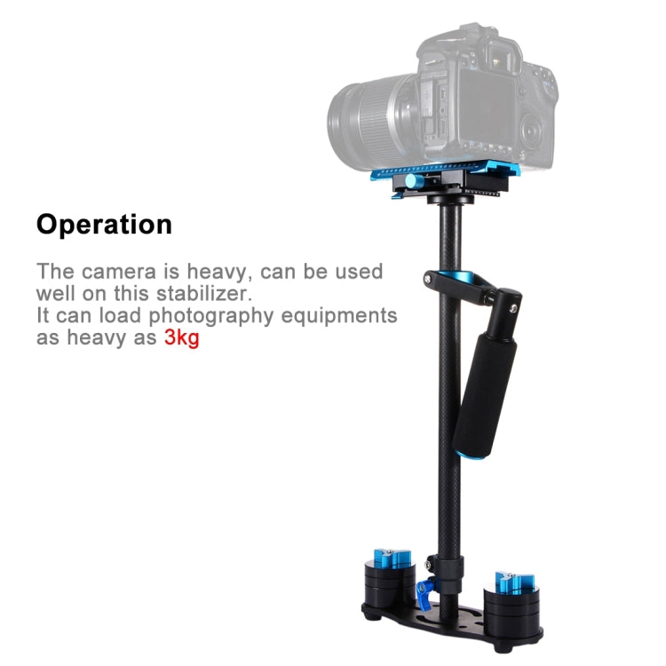 Carbon Fibre Handheld Stabilizer for DSLR & DV Digital Video & Cameras