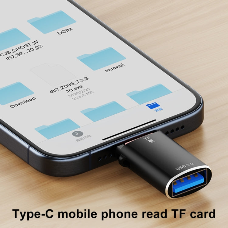 USB-C / Type-C to SD Card (TF Card) Reader Universal Adapter