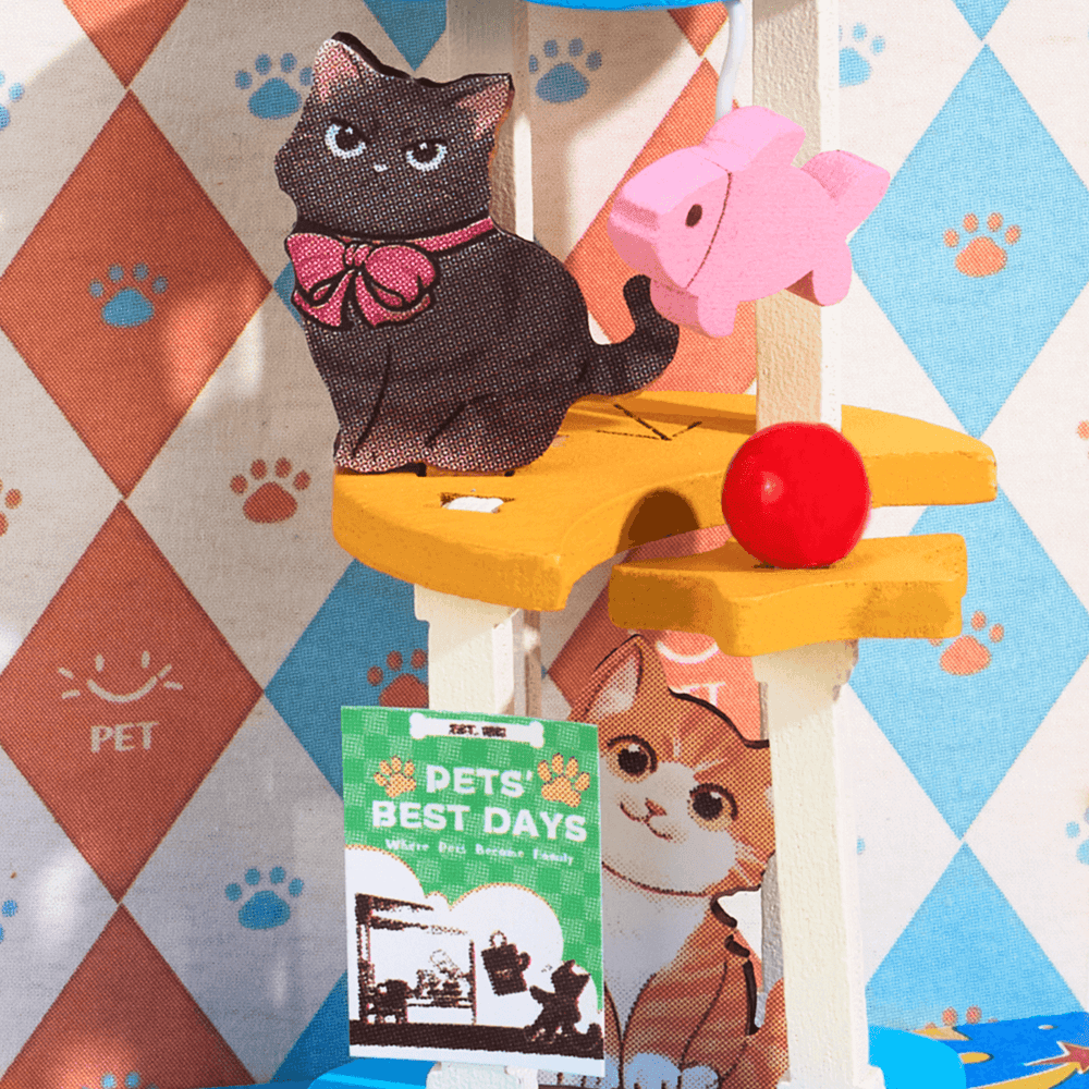 Robotime Pawfect Pet Shop DIY 3D Miniature House