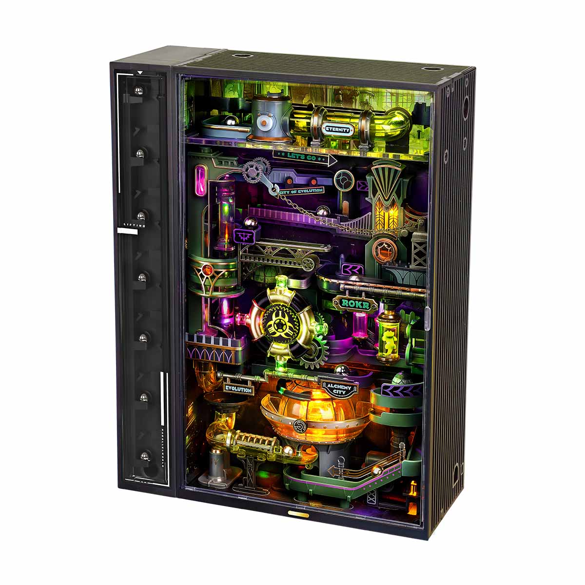 Robotime Alchemy City Marble Run Mechanical 3D Puzzle