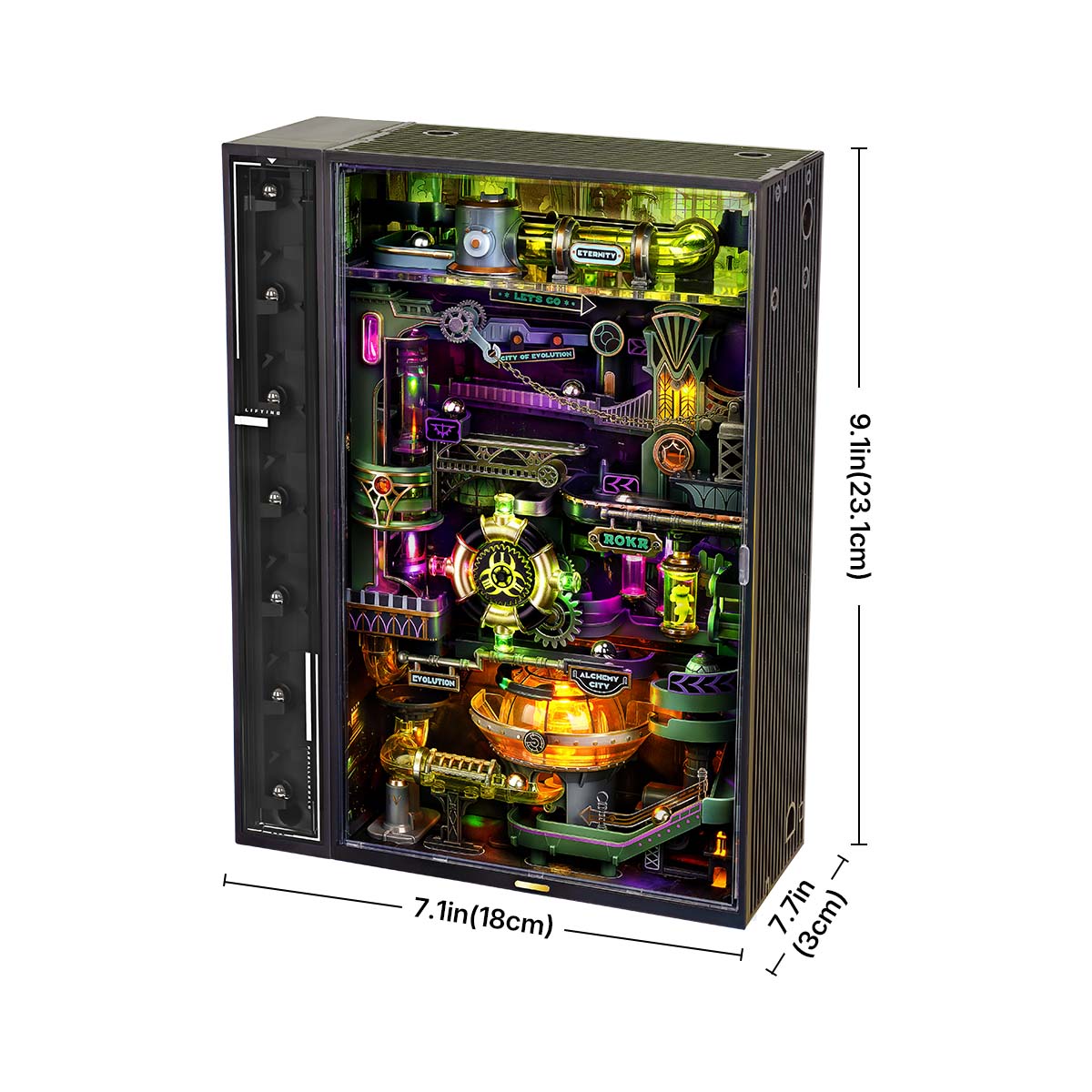 Robotime Alchemy City Marble Run Mechanical 3D Puzzle