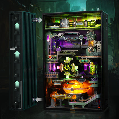 Robotime Alchemy City Marble Run Mechanical 3D Puzzle