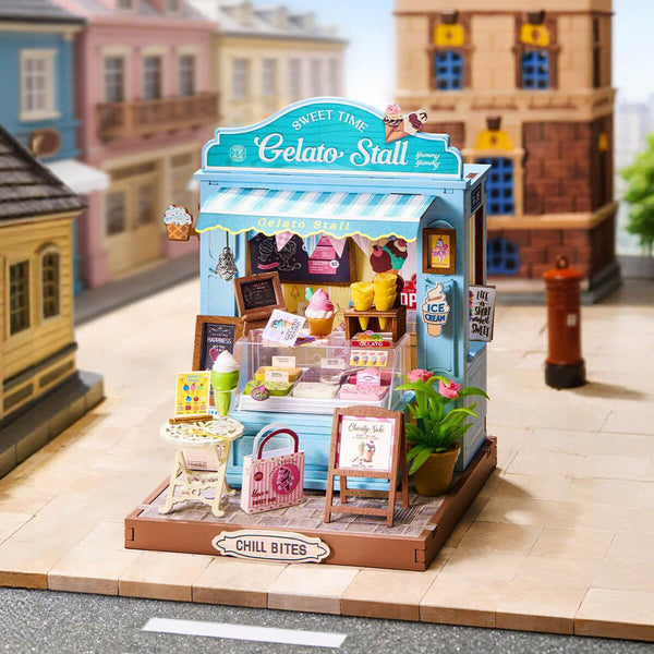 Robotime Gelato Stall DIY Miniature House