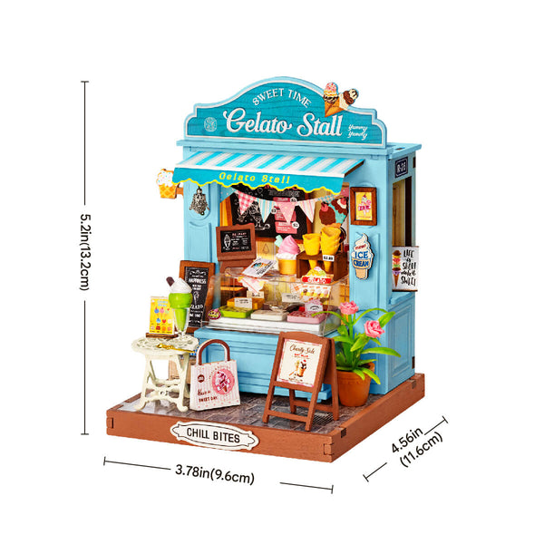Robotime Gelato Stall DIY Miniature House