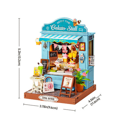 Robotime Gelato Stall DIY Miniature House