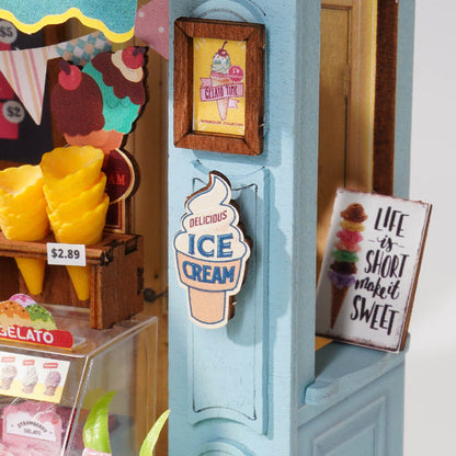 Robotime Gelato Stall DIY Miniature House