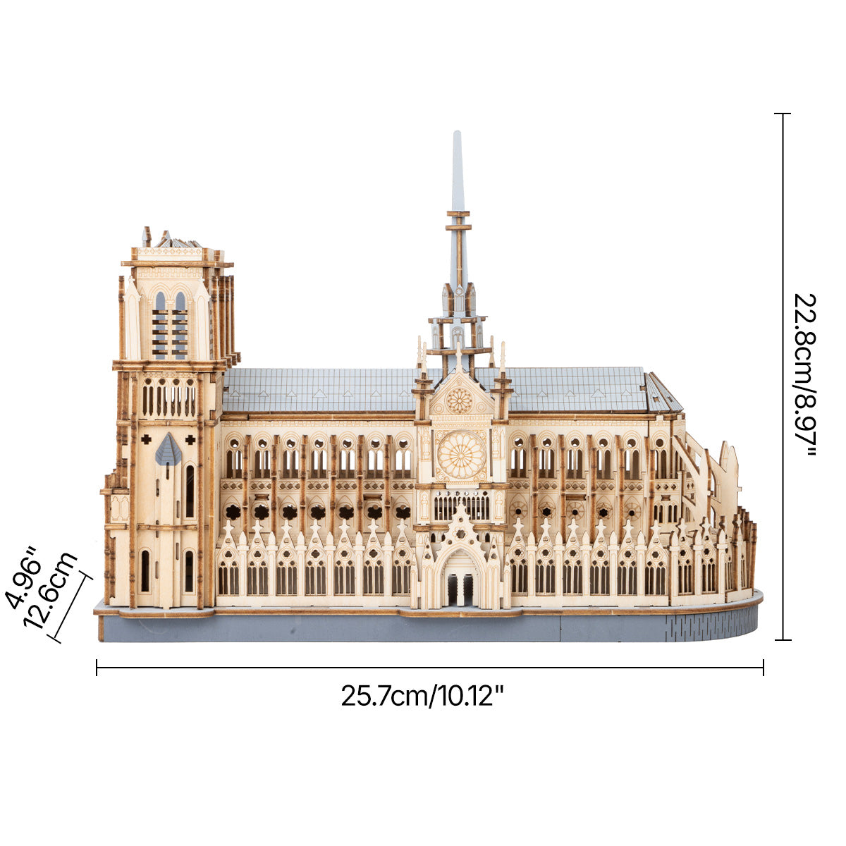 Robotime Paris Cathedral 3D DIY Wooden Puzzle