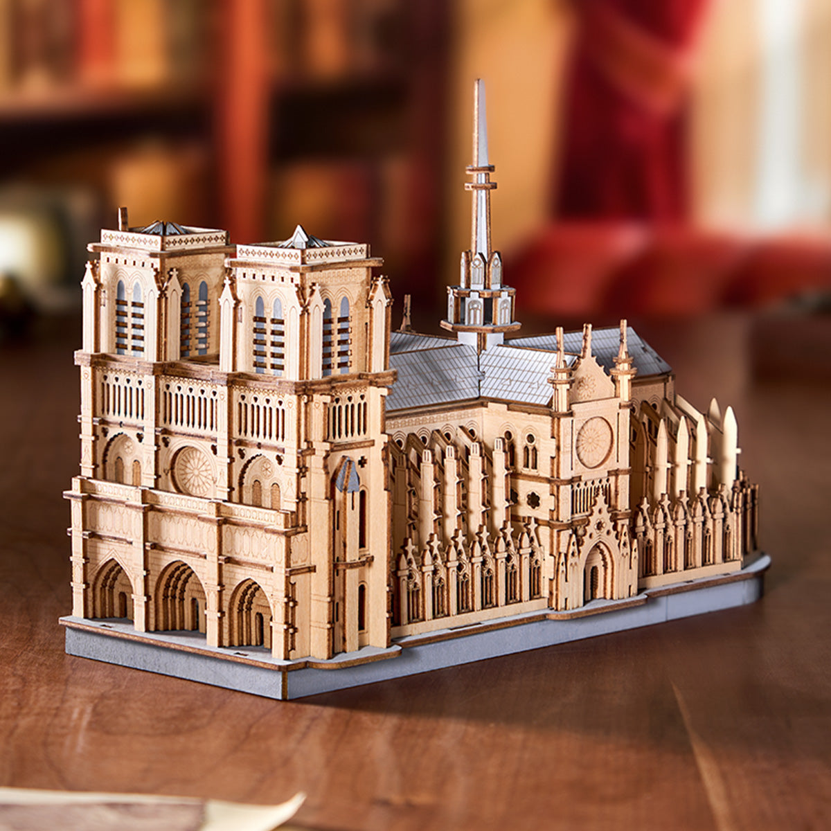 Robotime Paris Cathedral 3D DIY Wooden Puzzle