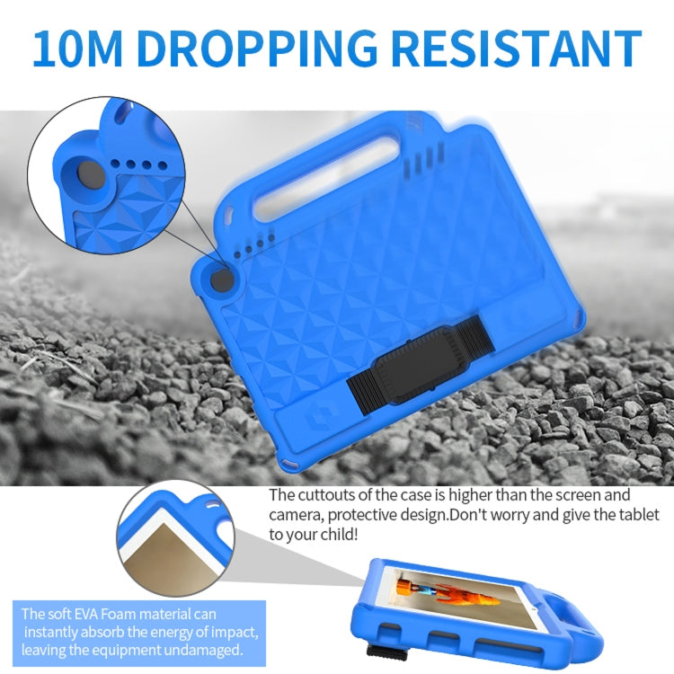 Shockproof Cover With Stand & Shoulder Strap Amazon Kindle Fire HD8 2020 Blue