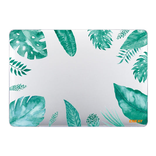 Patterned Hardshell Case Cover For Macbook Air 2020 13.3 inch (M1) Leaf